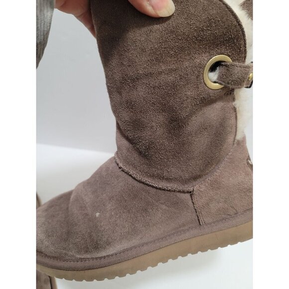 Koolaburra By UGG Women's Shearling Lined Suede Boots size 7 - Picture 13 of 14